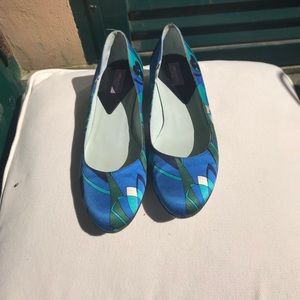 Authentic Emilio Pucci Ballerina flats
